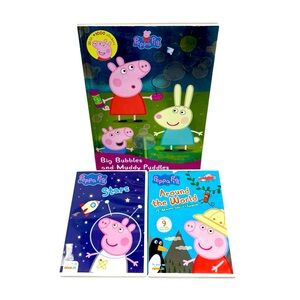 Peppa Pig Activity & Sticker Book Lot